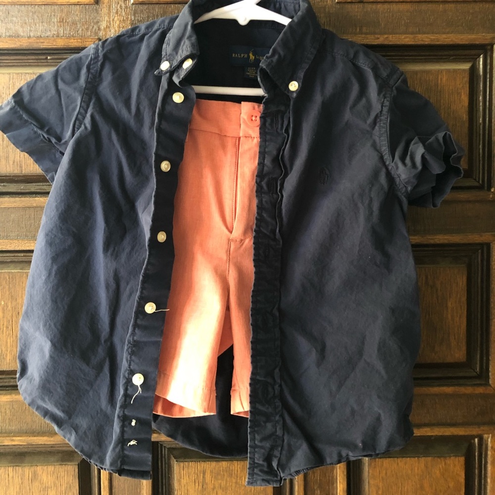 Vineyard vines Ralph Lauren boys outfit